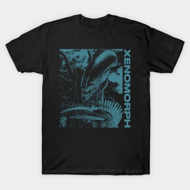 Xenomorph T-Shirt by nickbaileydesigns